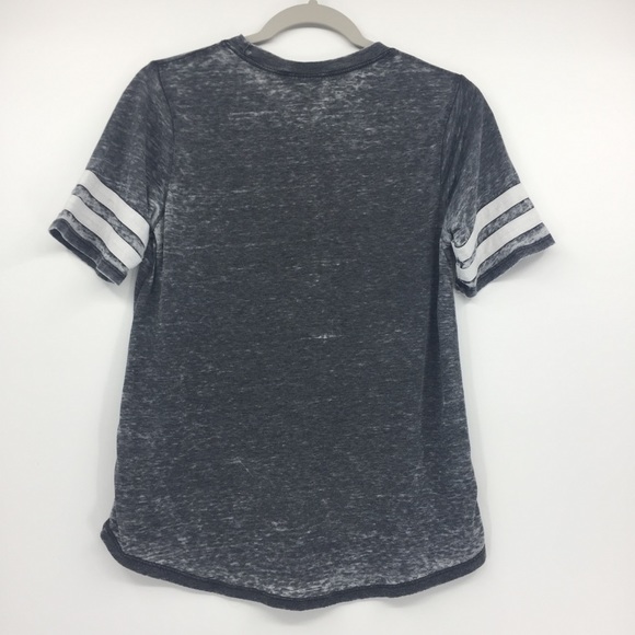 4/$25 Harry Potter Platform Gray burned out Top - Picture 5 of 6